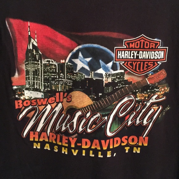 Harley Davidson Nashville >> Boswells Music City Harley Davidson Tee Nashville Harley Davidson Nashville >> Boswells Music City Harley Davidson Tee Nashville